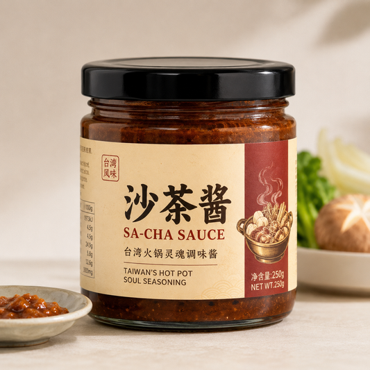 Taiwanese Sa-Cha Sauce 沙茶酱 250g (BBQ Dipping Sauce)